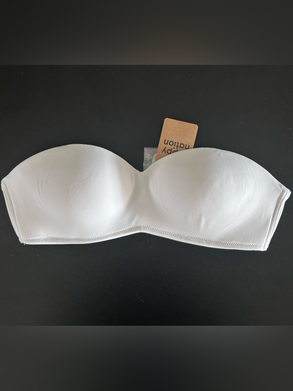 Strapless Smooth Molded Cup Bra - White